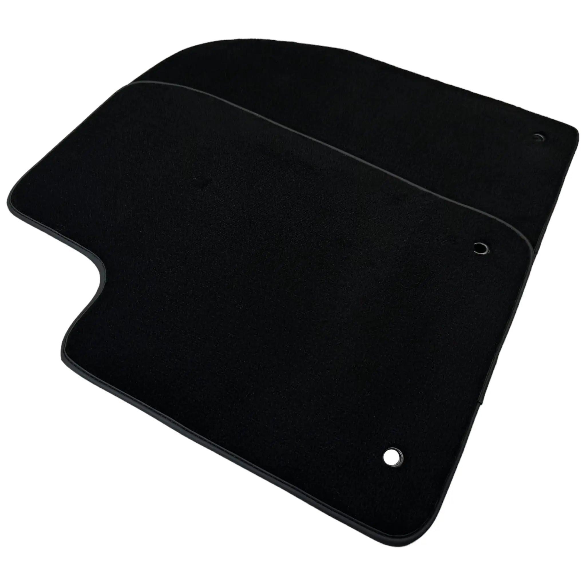 Black Floor Mats for Jeep Renegade Plug-in Hybrid (2020-2024) Co Driver with Fixing System - AutoWin