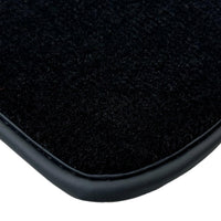 Black Floor Mats for Lamborghini Diablo (1990-2001) with Carbon Fiber - AutoWin