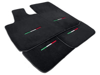 Black Floor Mats For Maserati Ghibli 2013-2022 Italy Edition - AutoWin