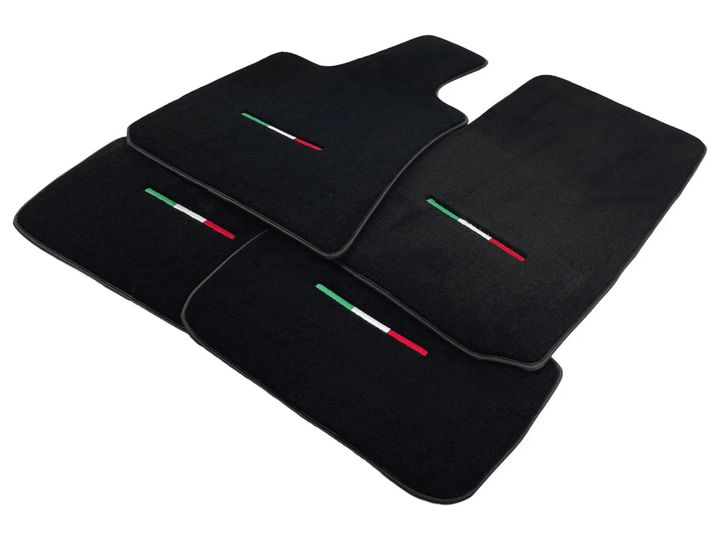 Black Floor Mats For Maserati Grecale (2023-2024) Italy Edition - AutoWin