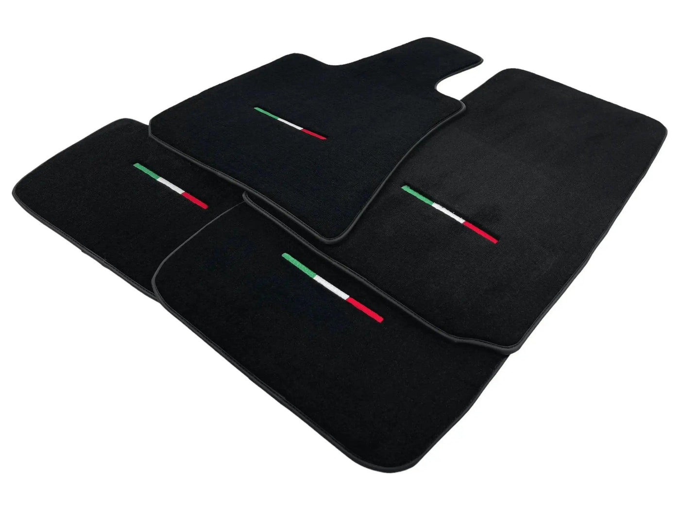 Black Floor Mats For Maserati Grecale (2023-2024) Italy Edition - AutoWin