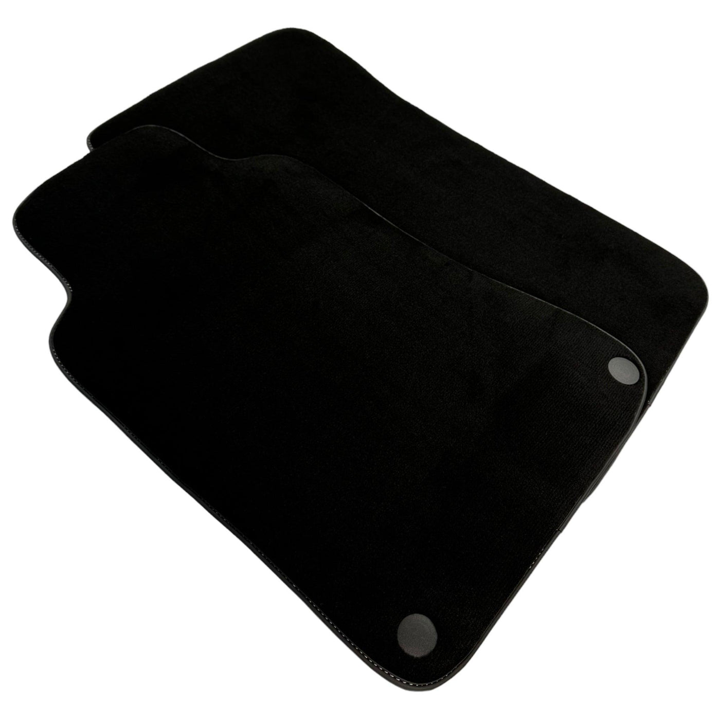 Black Floor Mats For Mercedes Benz C-Class W203 (2000-2007) - AutoWin