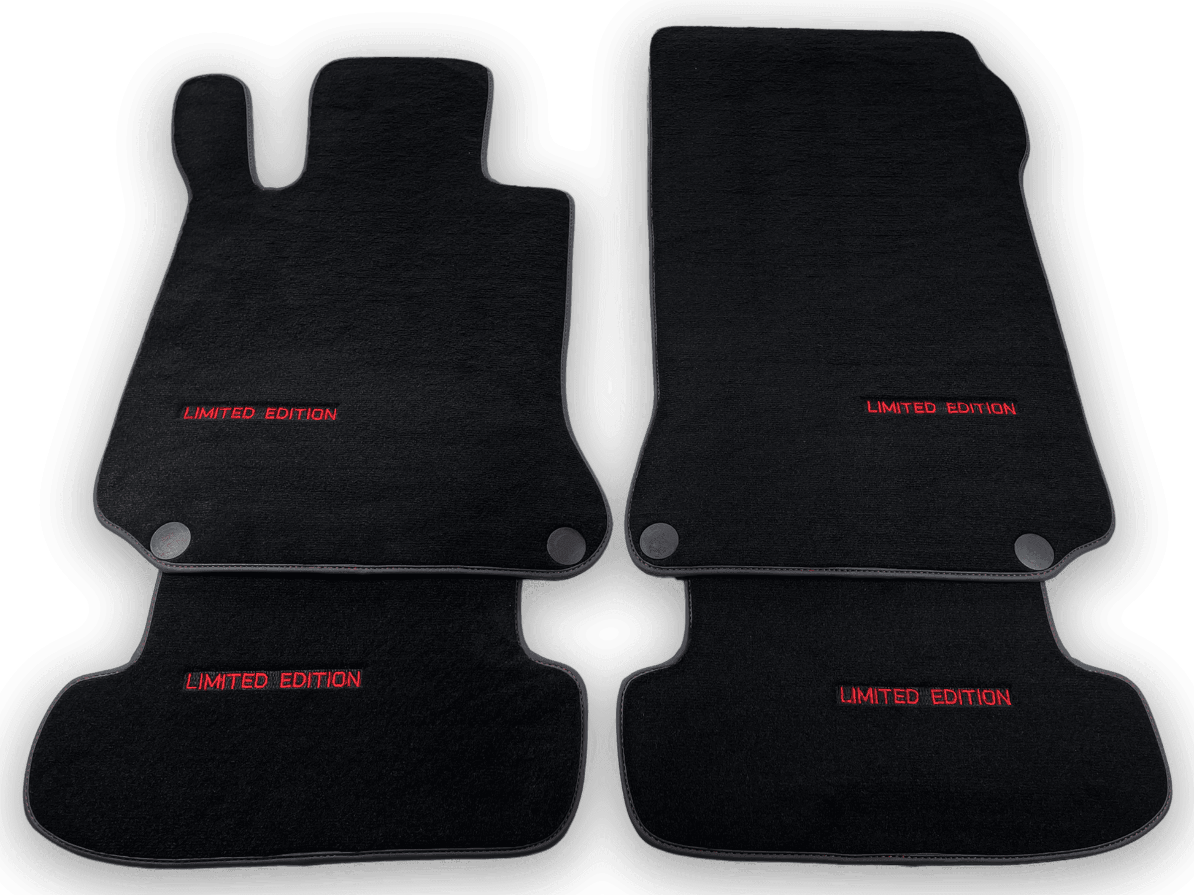 Black Floor Mats For Mercedes Benz C-Class W206 Sedan (2021-2023) | Limited Edition - AutoWin