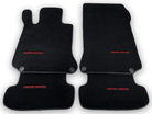 Black Floor Mats For Mercedes Benz CLA-Class C118 Coupe (2019-2023) | Limited Edition - AutoWin