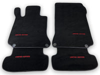 Black Floor Mats For Mercedes Benz E-Class W213 Sedan (2020-2023) | Limited Edition - AutoWin