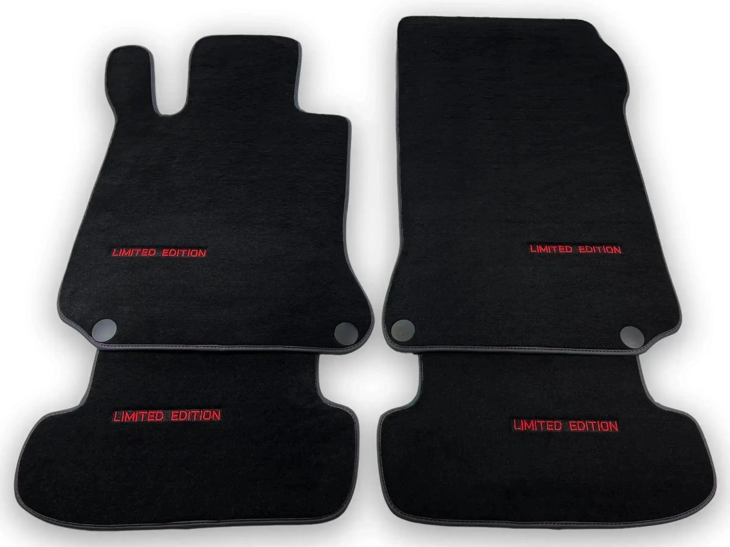 Black Floor Mats For Mercedes Benz EQE-Class X294 (2023-2024) | Limited Edition - AutoWin