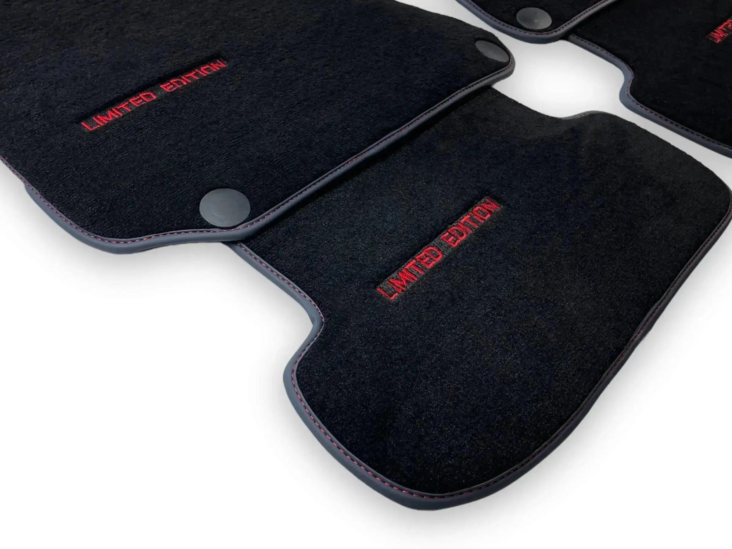 Black Floor Mats For Mercedes Benz EQE-Class X294 (2023-2024) | Limited Edition - AutoWin