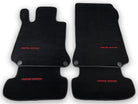 Black Floor Mats For Mercedes Benz GLA-Class X156 (2013-2017) | Limited Edition - AutoWin