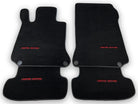 Black Floor Mats For Mercedes Benz GLC-Class X253 SUV (2019-2023) Hybrid | Limited Edition - AutoWin
