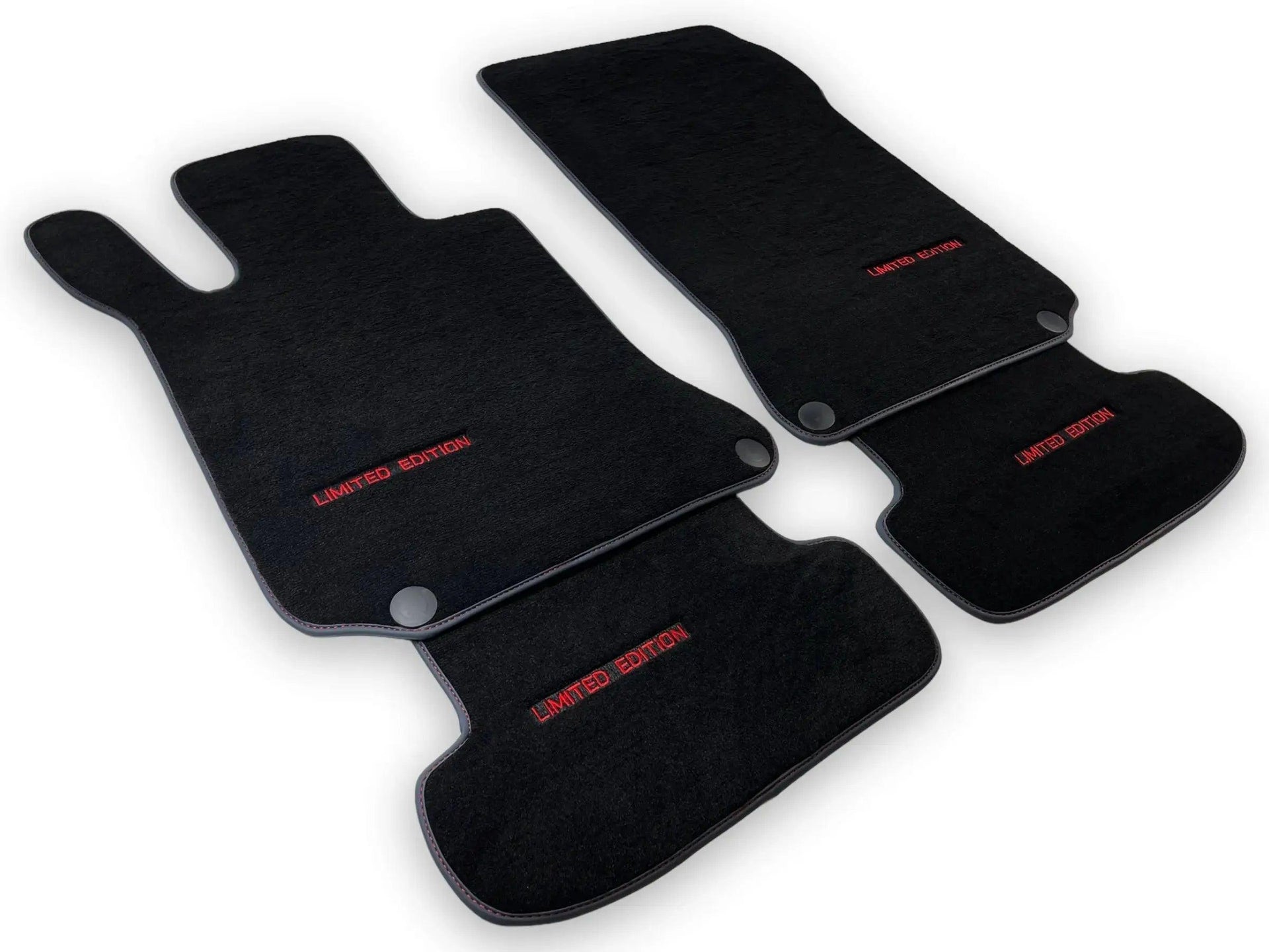 Black Floor Mats For Mercedes Benz R-Class V251 (2005-2013) Long Wheelbase | Limited Edition - AutoWin