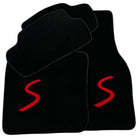 Black Floor Mats for Mini Clubman F54 (2019-2023) - AutoWin