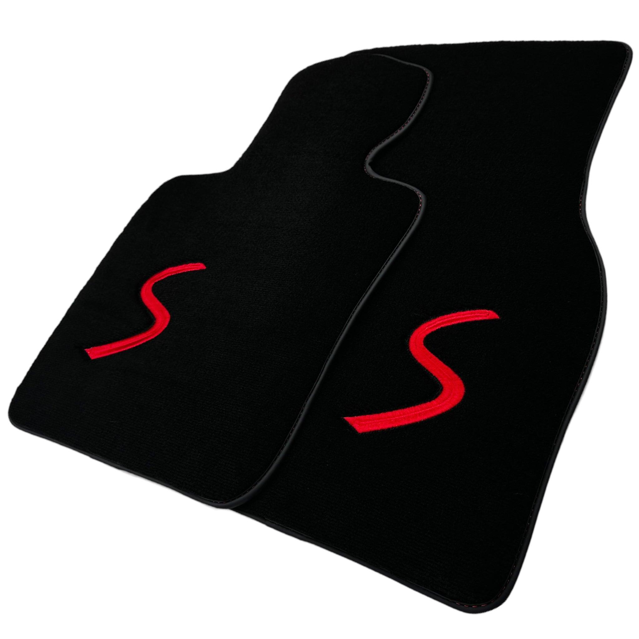 Black Floor Mats for Mini Cooper / One R50 (2001-2007) - AutoWin