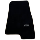 Black Floor Mats For Mitsubishi Pajero III (2000-2004) ER56 Design - AutoWin