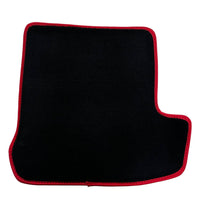 Black Floor Mats for Porsche 991 (2012-2019) with Red Trim - AutoWin