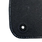 Black Floor Mats for Porsche Panamera (2017-2023) - AutoWin