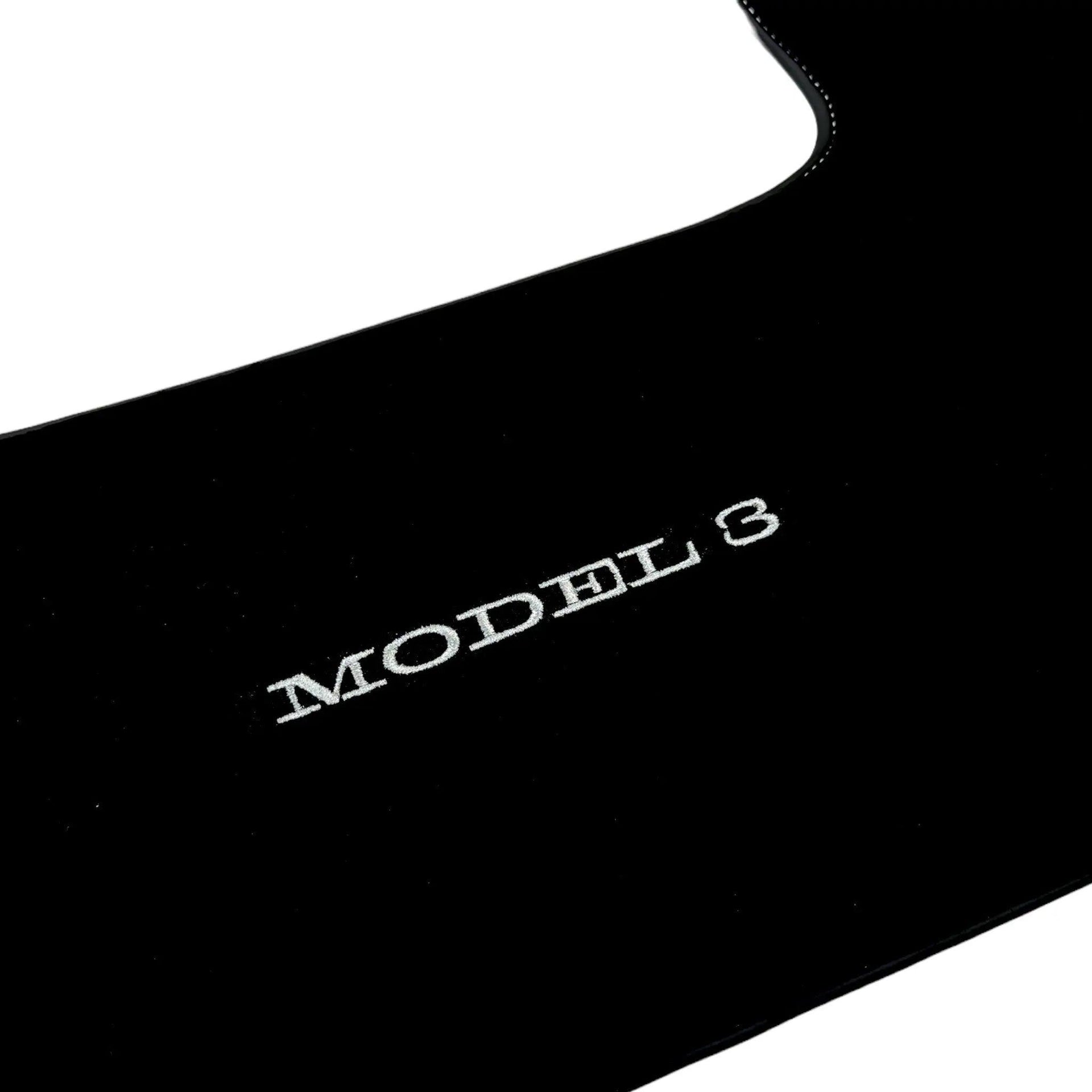 Black Floor Mats for Tesla Model 3 (2017-2023) - AutoWin