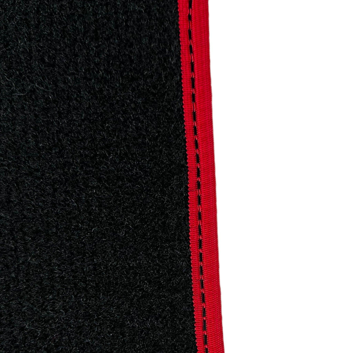 Black Floor Mats For Toyota Land Cruiser 150 (2009-2022) Red Trim | ER56 Design - AutoWin