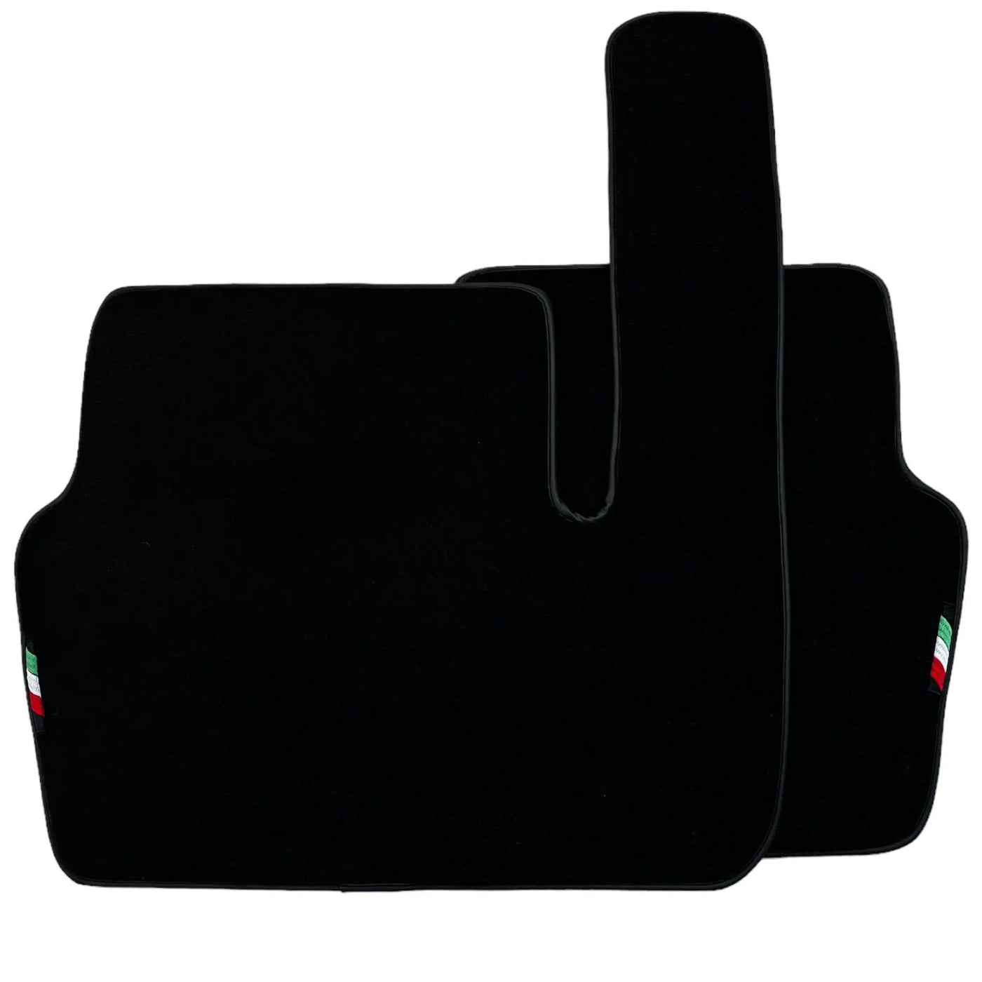 Black Floor Mats Set with Trunk Mat For Ferrari 456 (1992-2003) Italian Edition - AutoWin