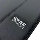 Black Leather Floor Mats For Ferrari 458 Speciale (2012-2015) ER56 Design - AutoWin