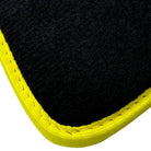 Black Mats for BMW 4 Series G22 Coupe with Carbon Fiber - Fighter Jet Edition - AutoWin