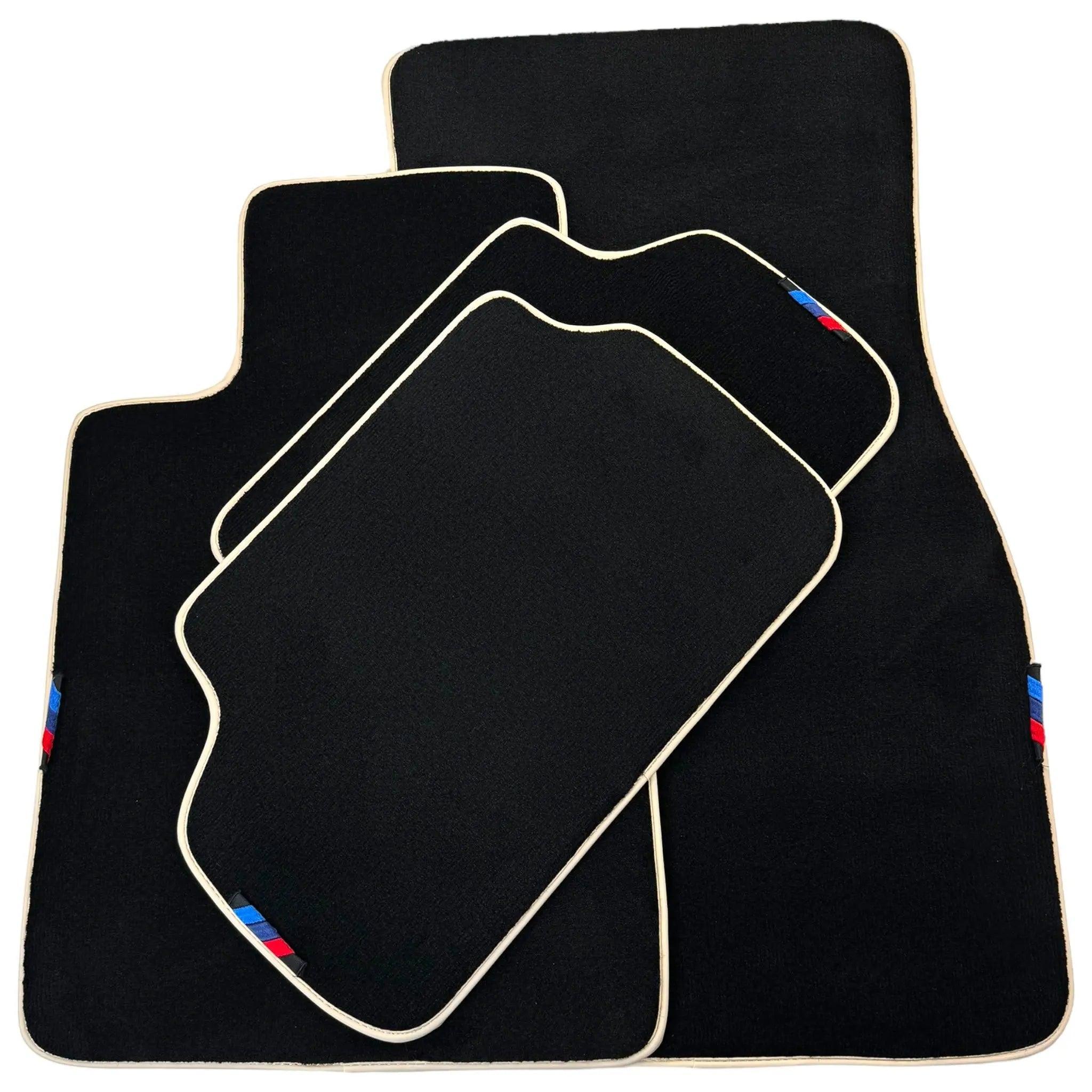 Black Mats For BMW 5 Series G30 | Beige Trim - AutoWin