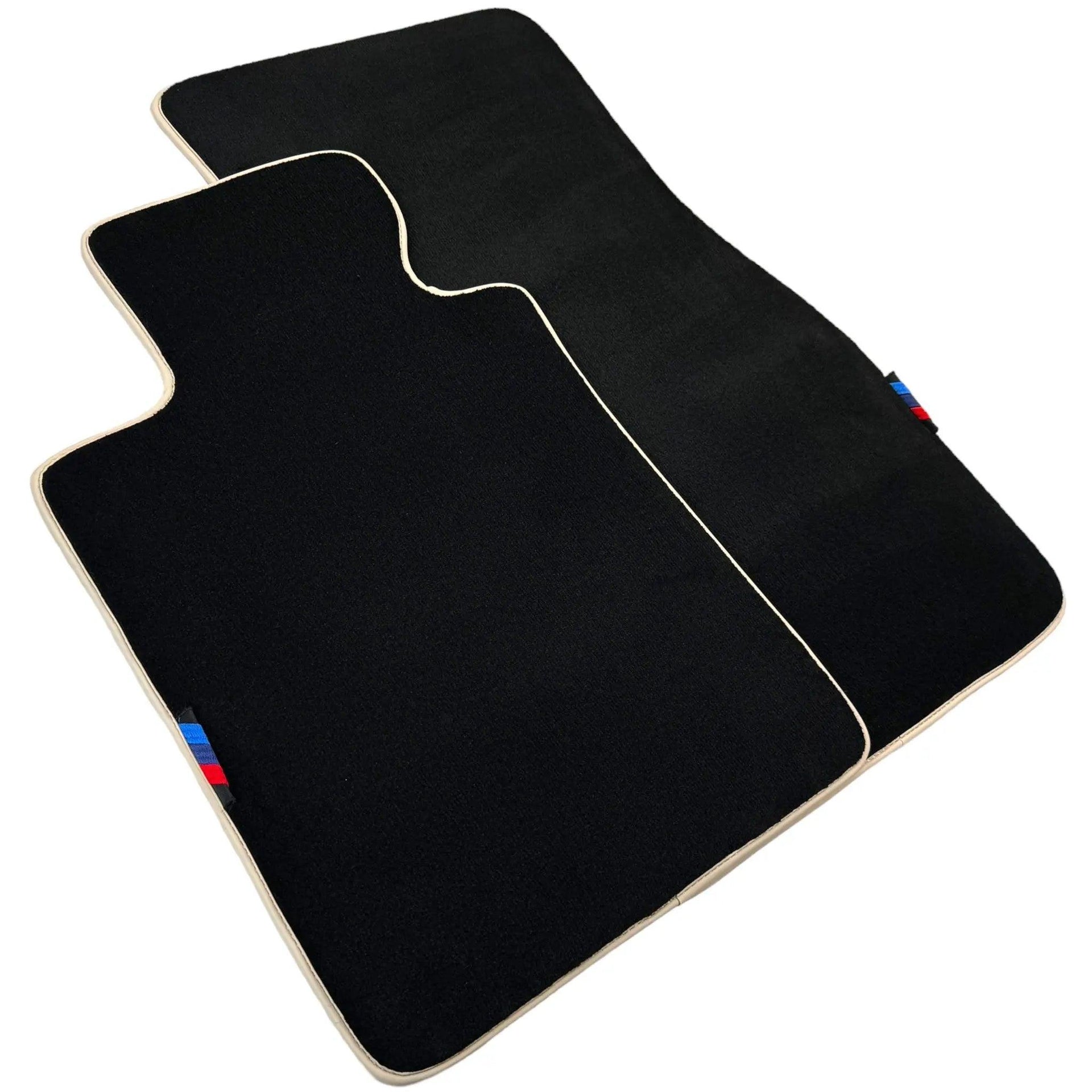 Black Mats For BMW 5 Series G30 | Beige Trim - AutoWin