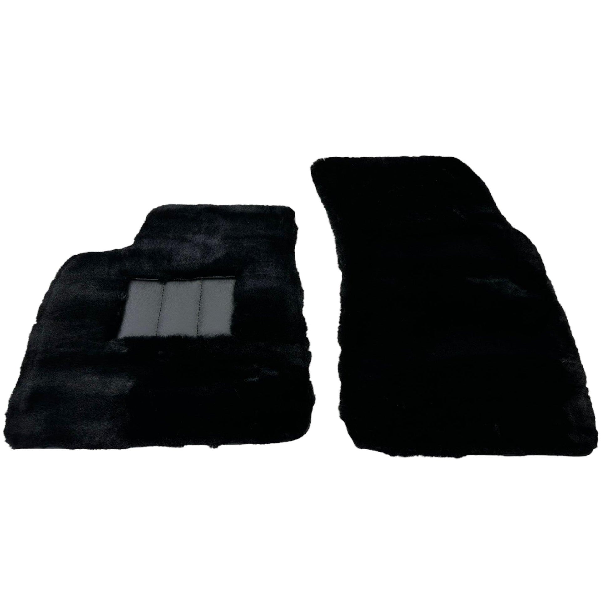Black Sheepskin Floor Mats for Lamborghini Urus (2018-2024) | ER56 Design - AutoWin