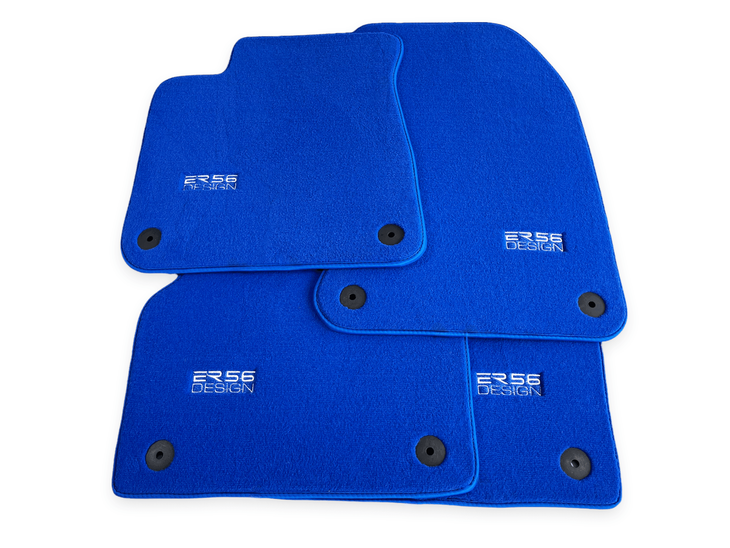 Blue Floor Mats for Audi A3 2004-2012 5-door Sportback | ER56 Design - AutoWin
