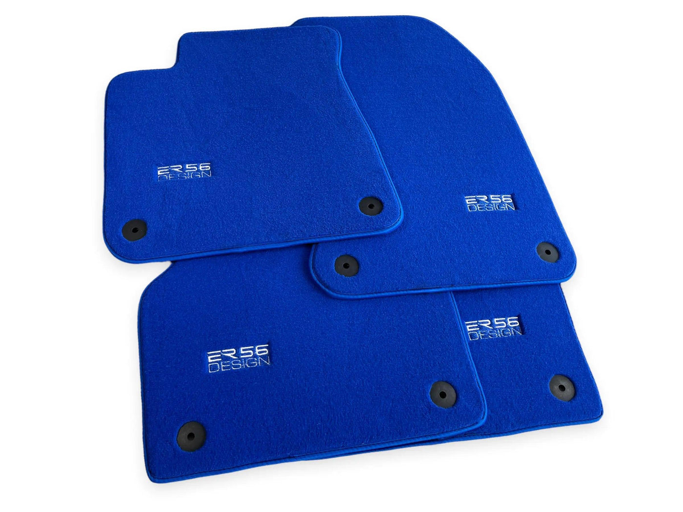 Blue Floor Mats for Audi Q3 F3 (2018-2024) | ER56 Design - AutoWin