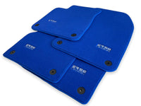 Blue Floor Mats for Audi Q7 4L (2006-2015) | ER56 Design - AutoWin