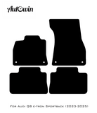 Blue Floor Mats for Audi Q8 e-tron Sportback (2023-2025) | ER56 Design - AutoWin