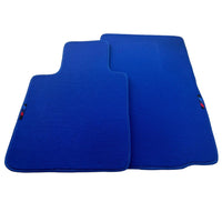 Blue Floor Mats For BMW Z4 Series E89 With M Package - AutoWin