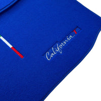 Blue Floor Mats For Ferrari California T 2015–2018 - AutoWin