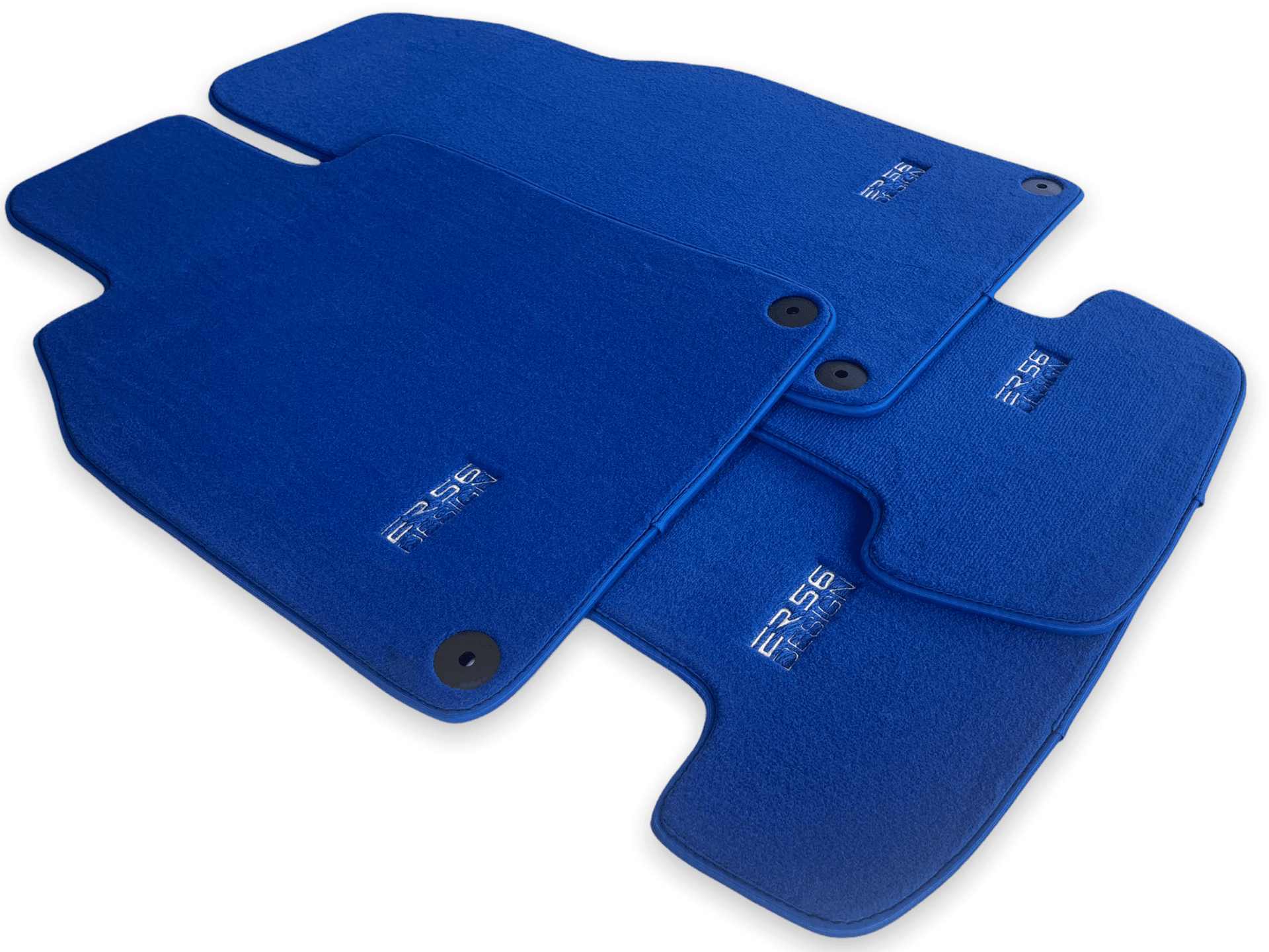 Blue Floor Mats for Porsche 992 (2019-2024) | ER56 Design - AutoWin