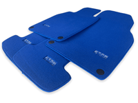Blue Floor Mats for Porsche Cayenne (2010-2018) | ER56 Design - AutoWin