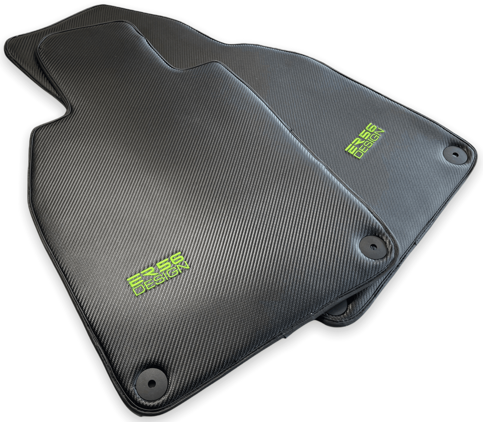 Carbon Fiber Floor Mats for Porsche 718 Cayman (2017-2023) | ER56 Design - AutoWin