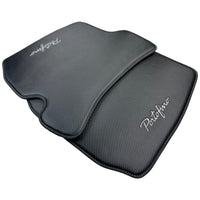 Carbon Fiber Leather Floor Mats For Ferrari Portofino (2018-2023) - AutoWin