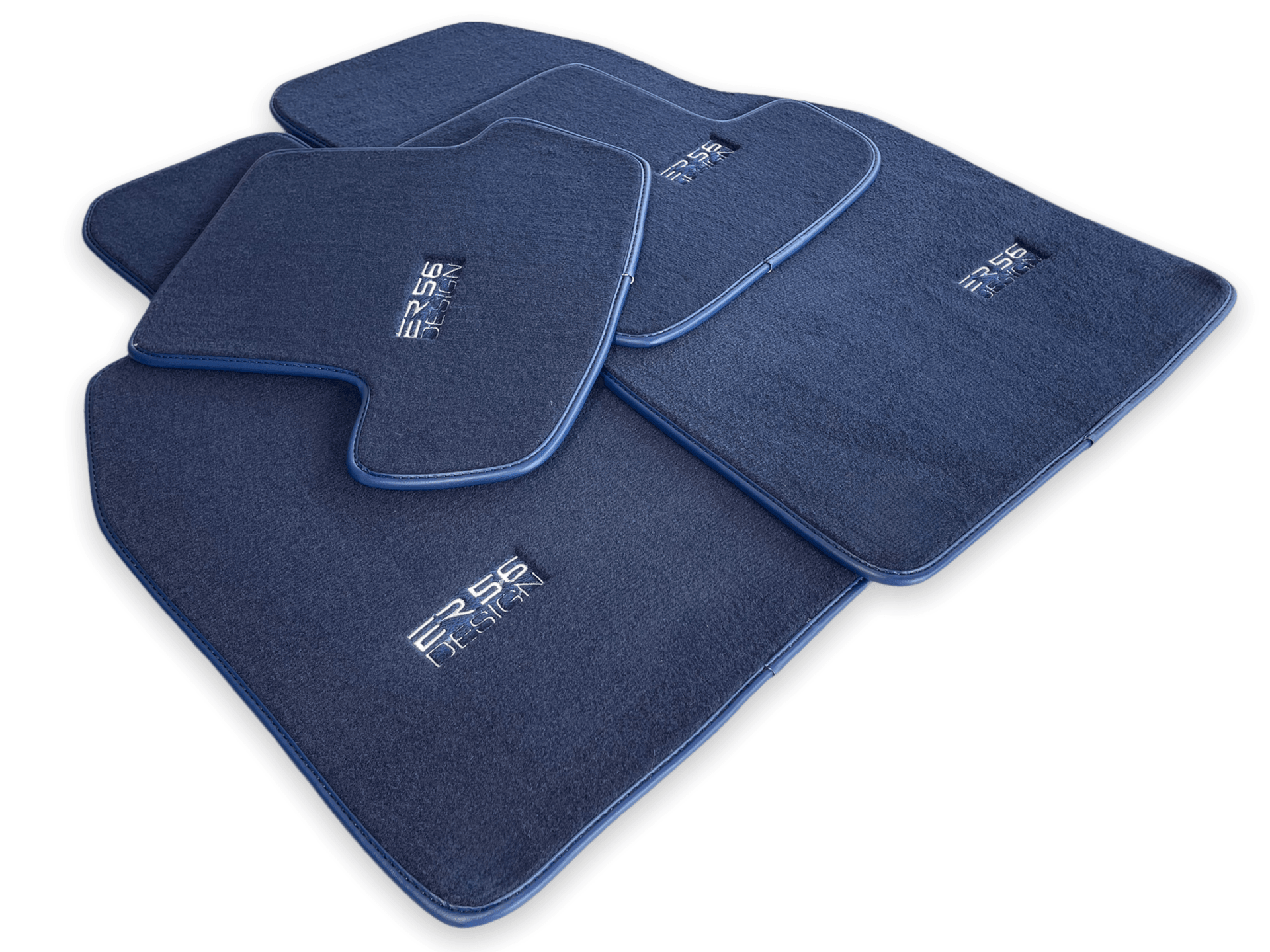 Dark Blue Floor Mats for Porsche 911 - 993 (1994-1998) - AutoWin
