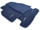 Dark Blue Floor Mats for Porsche Cayenne (2018-2023) | ER56 Design - AutoWin