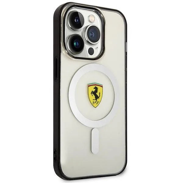 Ferrari Translucent MagSafe Hardcase para iPhone 14 Pro 6.1" - AutoWin