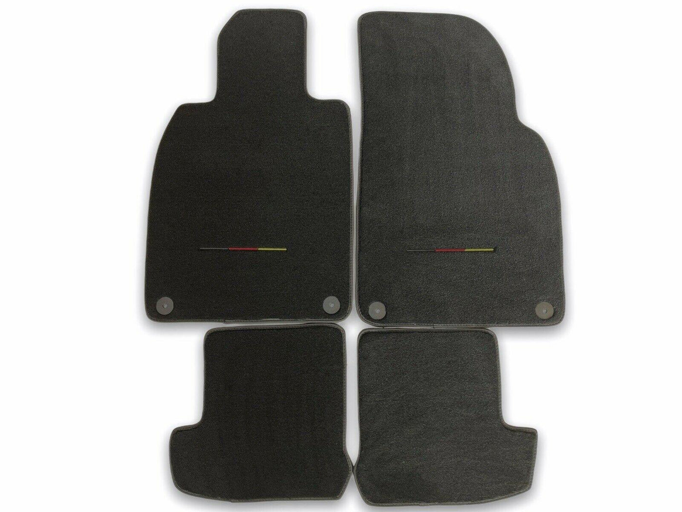 Floor Mats for Audi A3 - 3-door Hatchback (2000-2003) Carpet Germany Flag - AutoWin
