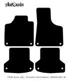 Floor Mats for Audi A3 - 3-door Hatchback (2003-2012) Er56 Design - AutoWin