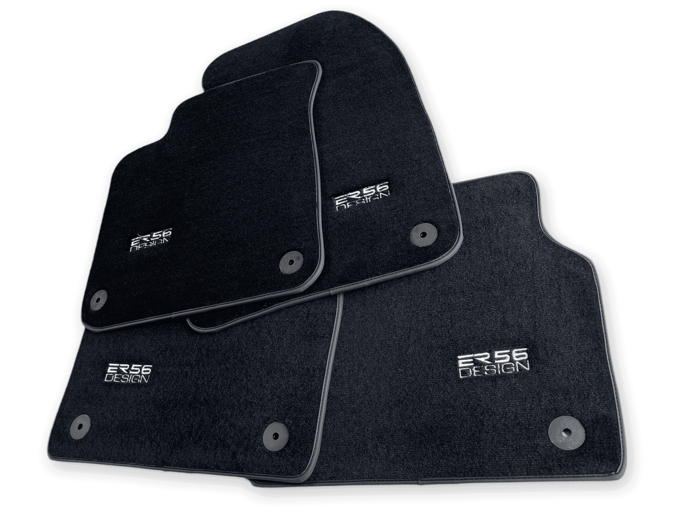 Floor Mats for Audi A4 - B5 Sedan (1995 - 1999) ER56 Design - AutoWin