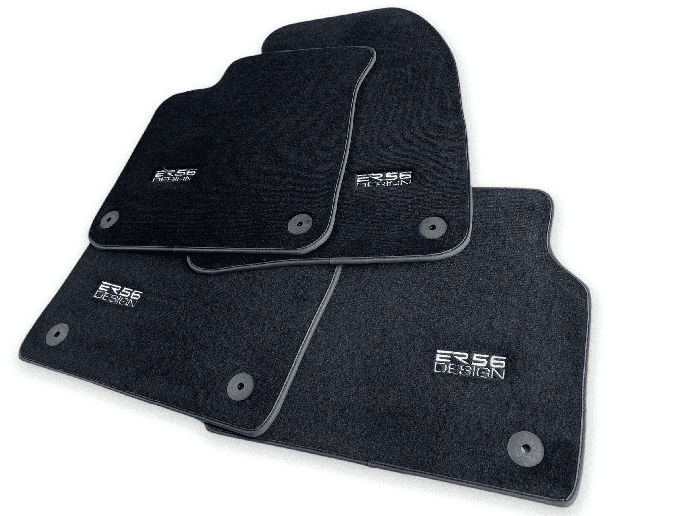 Floor Mats for Audi A5 - 8F7 Convertible (2009-2017) ER56 Design - AutoWin