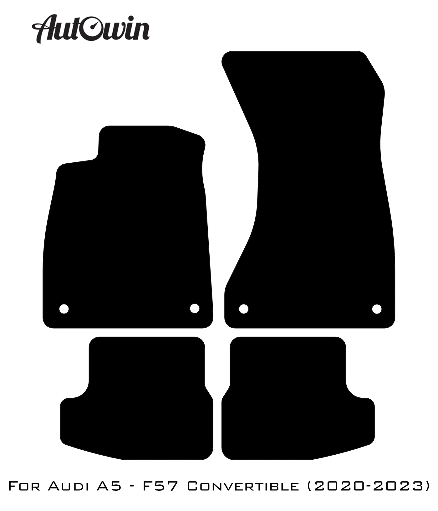 Floor Mats for Audi A5 - F57 Convertible (2020-2023) - AutoWin