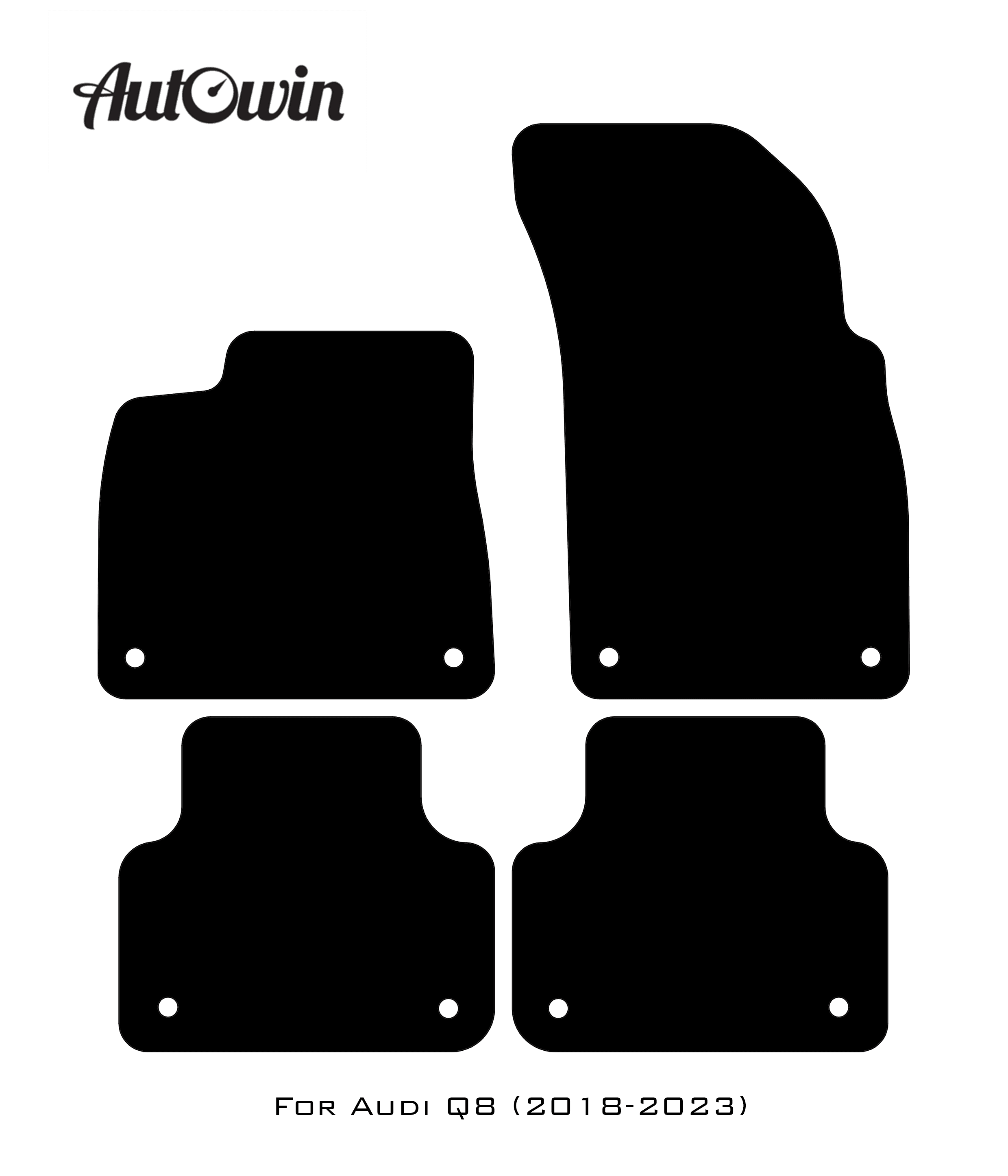 Floor Mats for Audi Q8 (2018-2023) - AutoWin