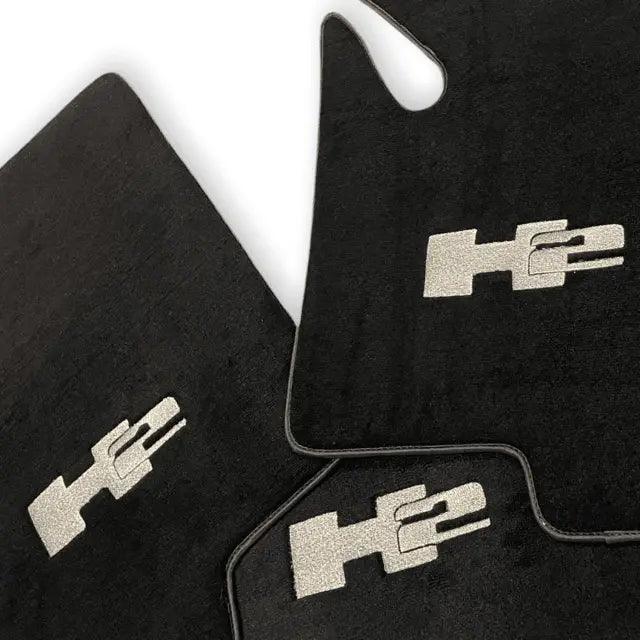 Floor Mats For Hummer H2 2003-2009 Tailored Black Carpets - AutoWin