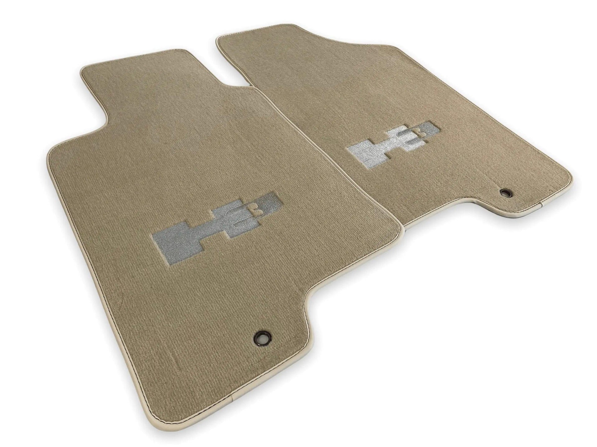 Floor Mats For Hummer H3 2005-2010 Tailored Beige Carpets - AutoWin