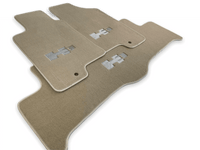 Floor Mats For Hummer H3 2005-2010 Tailored Beige Carpets - AutoWin