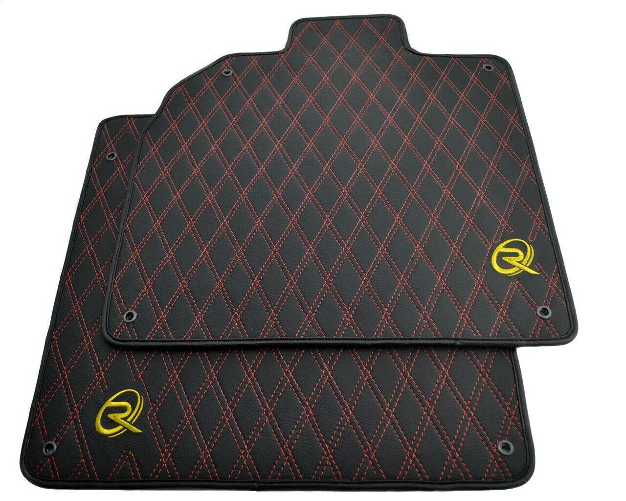 Floor Mats for Lamborghini Aventador Leather Tailored Limited Edition - AutoWin